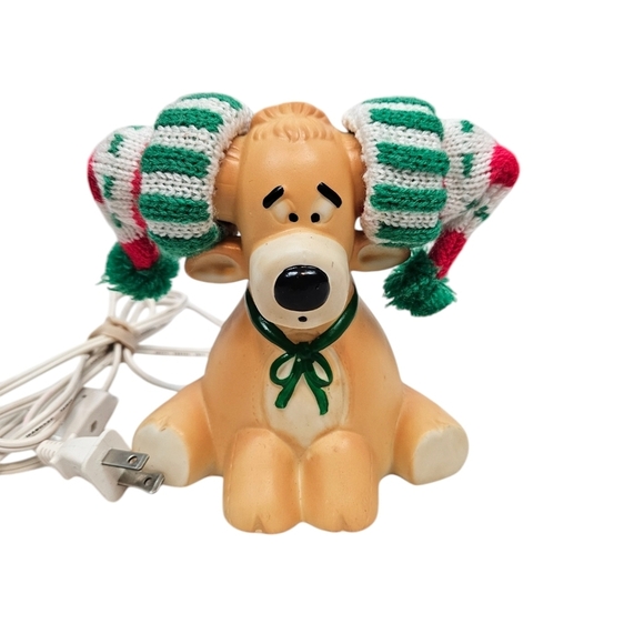 Vintage Christmas Around the World Porcelain Reindeer Light Works L64 - Picture 8 of 9